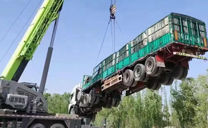 章贡区道路脱困救援案例